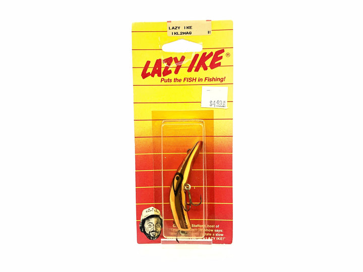 Lazy Ike IKL2 MAG Metallic Gold Color New on Card Old Stock