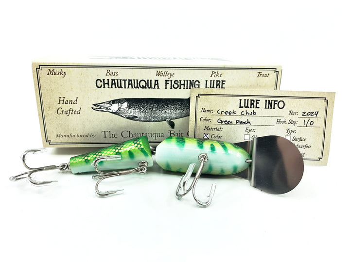 Chautauqua Jointed Creek Chub, Green Perch Color