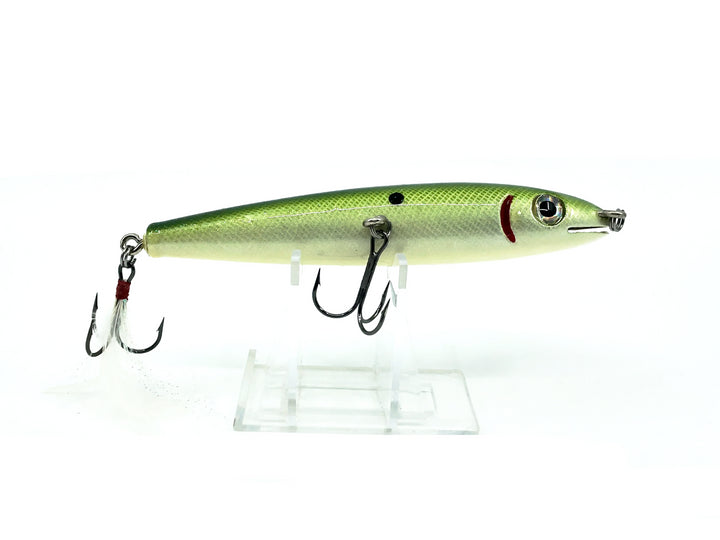 Thornwood Sidewalker Walking Bait, #17 Green/Silver Color