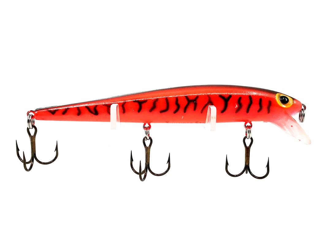 Storm Thunderstick AJ29 Fluorescent Red/Black Squiggle Color - Pre Rapala