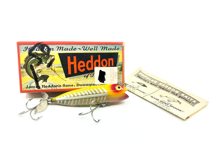 Heddon Spinning Darting Zara S9210, XRY Yellow Shore Minnow Color w/ Box & Insert