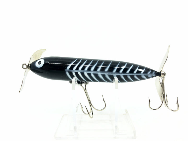 Heddon Wounded Zara Spook, XBW Black Shore Minnow Color