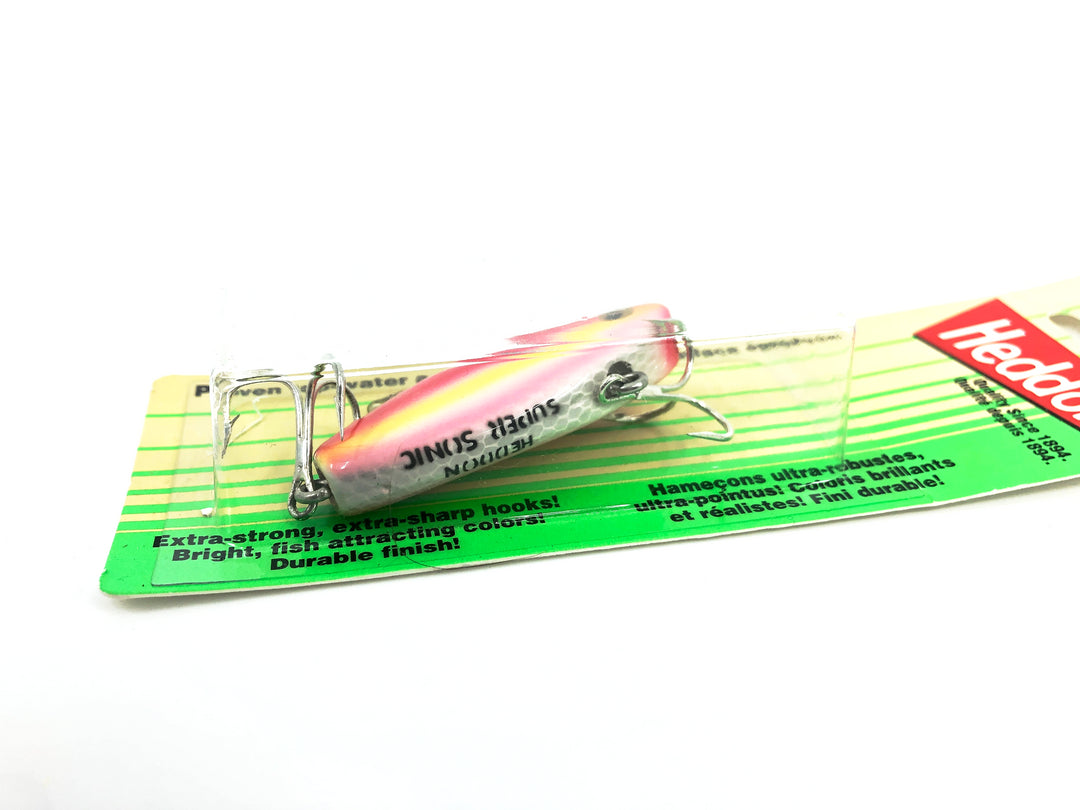 Heddon Super Sonic, RB Rainbow Colow on Card Limited Edition