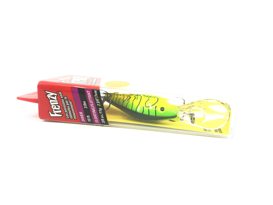 Berkley Jay Yelas Frenzy Diver, Firetiger Color New w/Box