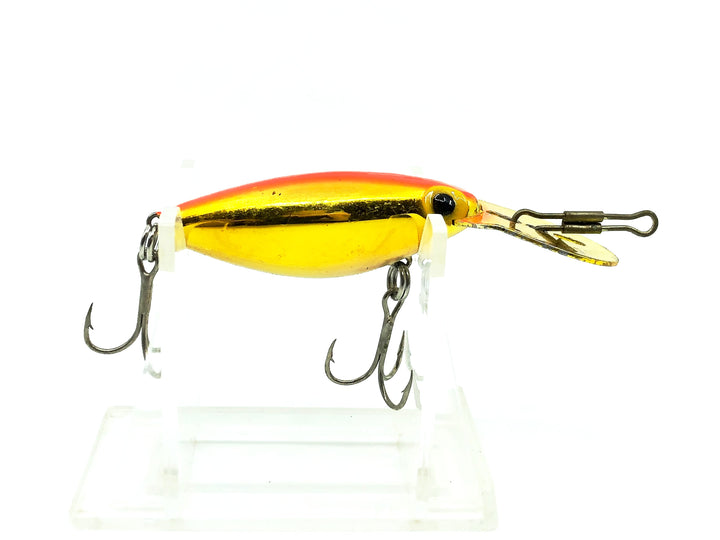 Storm Thin Fin Hot 'N Tot, H Series, #109 Metallic Gold/Fluorescent Red Back Color