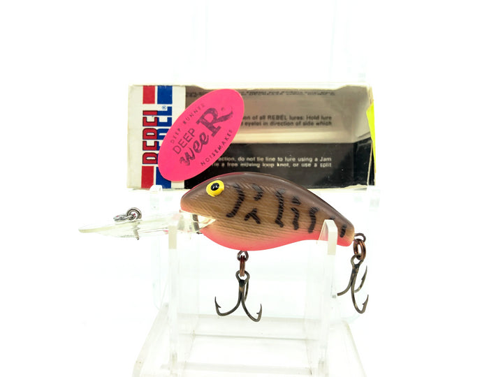 Rebel Deep Wee R, RBX Crawdad/Red Belly Color w/Box