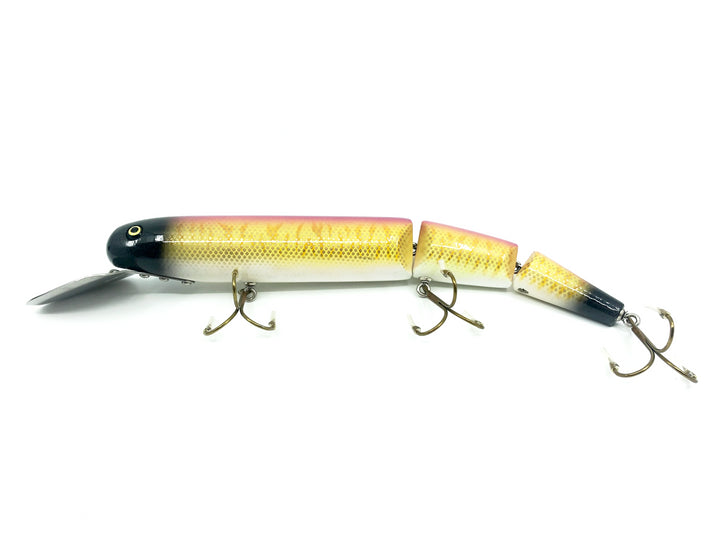 Chautauqua Warpath 12" Musky Lure, Neon Bandit Color