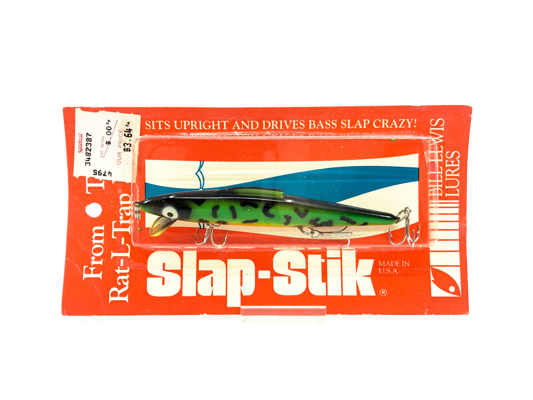 Bill Lewis Slap-Stik, #22 Firetiger Color on Card