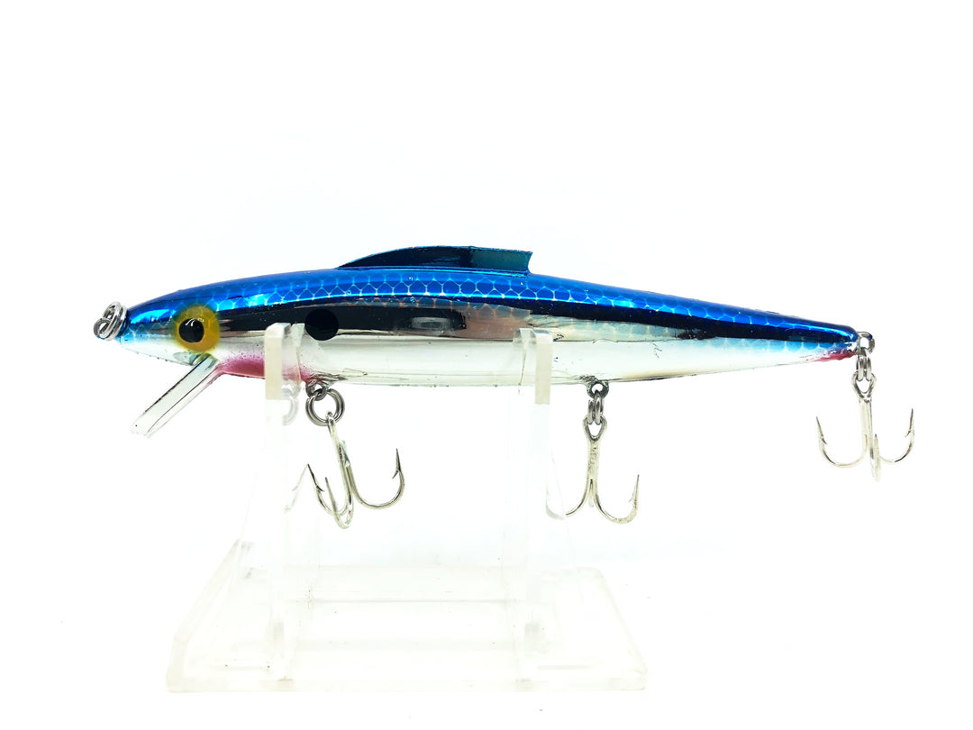 Bill Lewis Rat-L-Stik, #25B Chrome/Blue Back Color