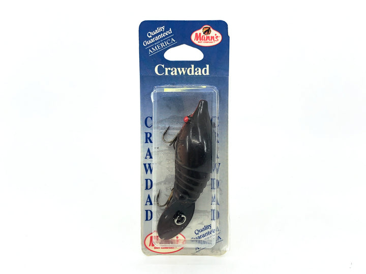 Mann's Hackleback Crawdad, Brown Crayfish Color on Card