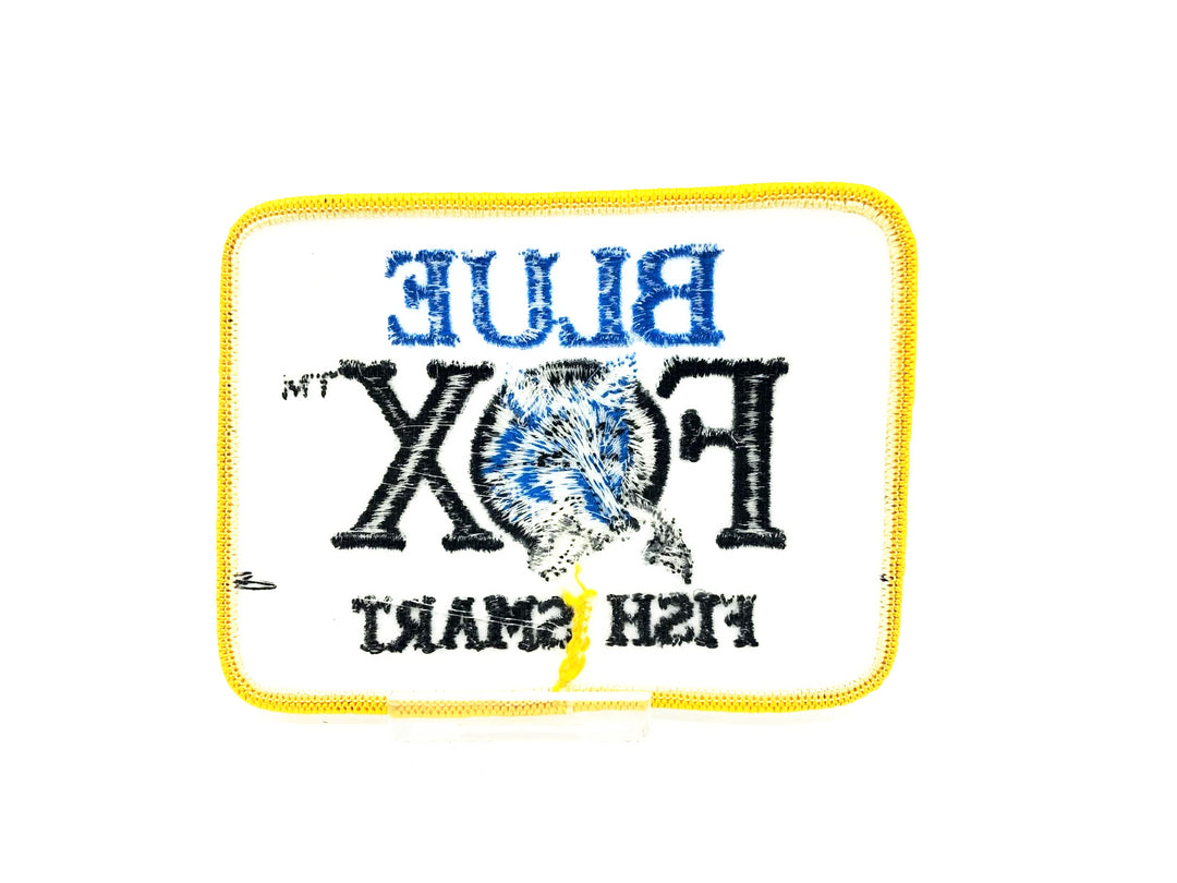 Blue Fox Fish Smart Vintage Fishing Patch