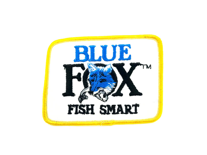 Blue Fox Fish Smart Vintage Fishing Patch