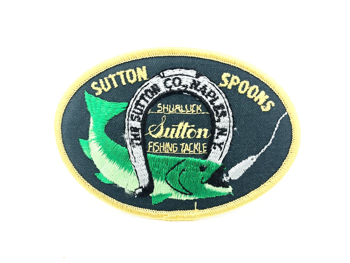 Sutton Spoons Vintage Fishing Patch