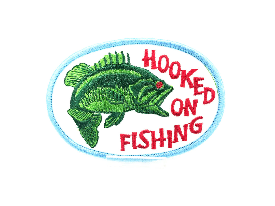 Hooked on Fishing Vintage Patch