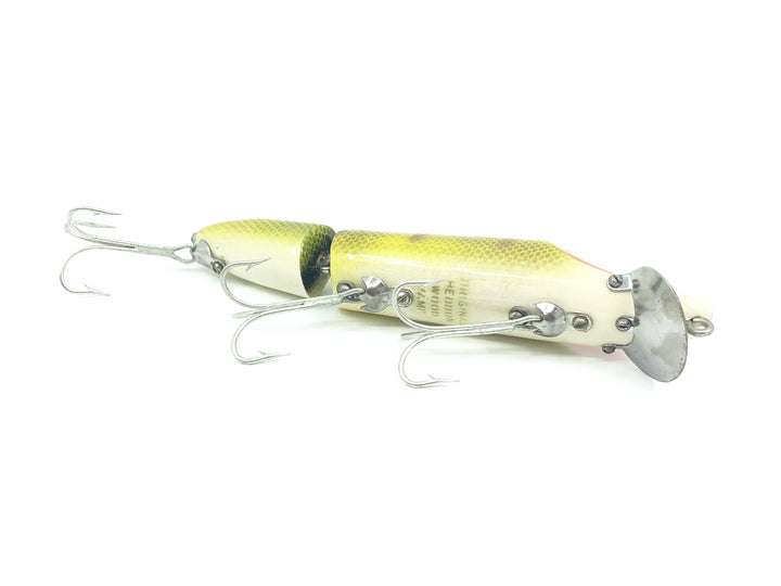 Original Heddon Jointed Wood Vamp 7300, L Perch Color