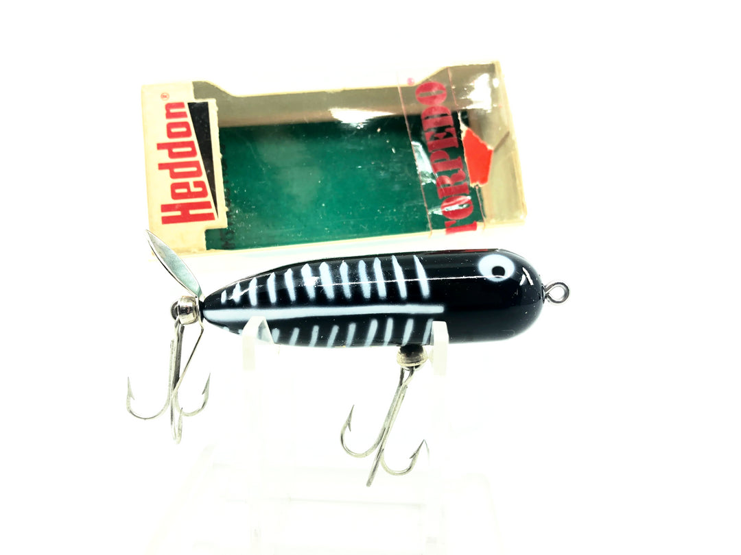 Heddon Baby Torpedo 361, XBW Black Shore Color w/Box