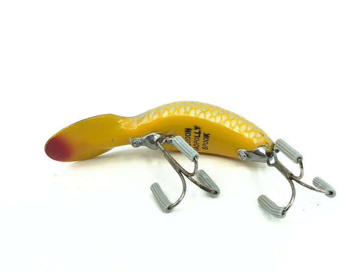 Heddon Tadpolly, PG Golden Shiner Color - Gold Eyes!