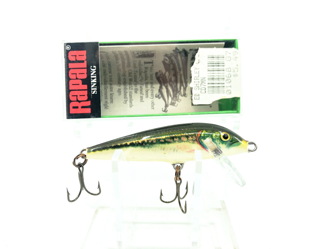 Rapala Countdown CD-7, MN Minnow Vairon Color with Box