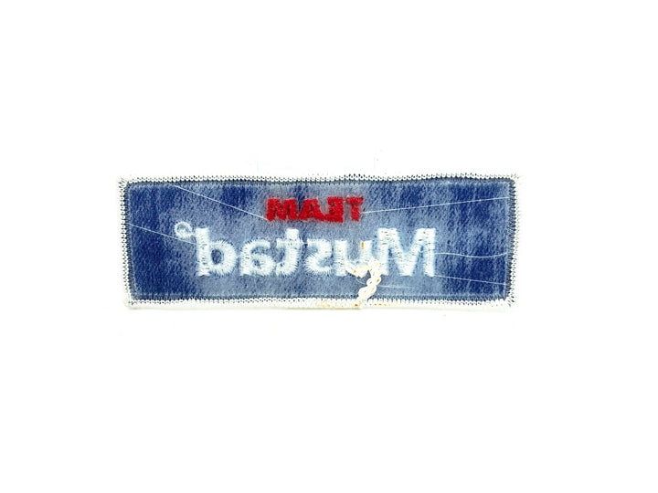 Team Mustad Vintage Fishing Patch