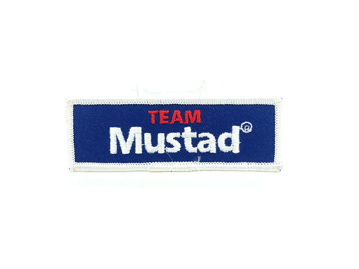 Team Mustad Vintage Fishing Patch