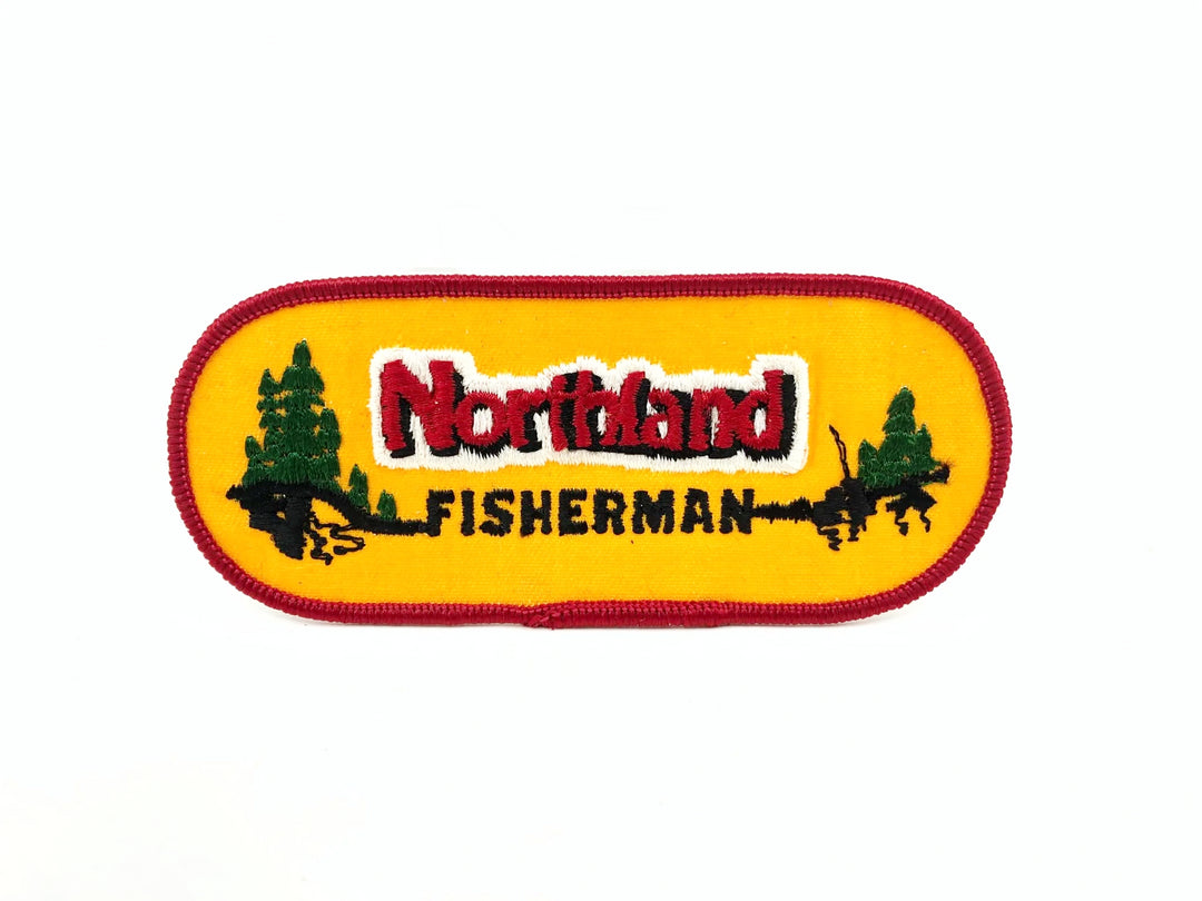 Northland Fisherman Vintage Fishing Patch