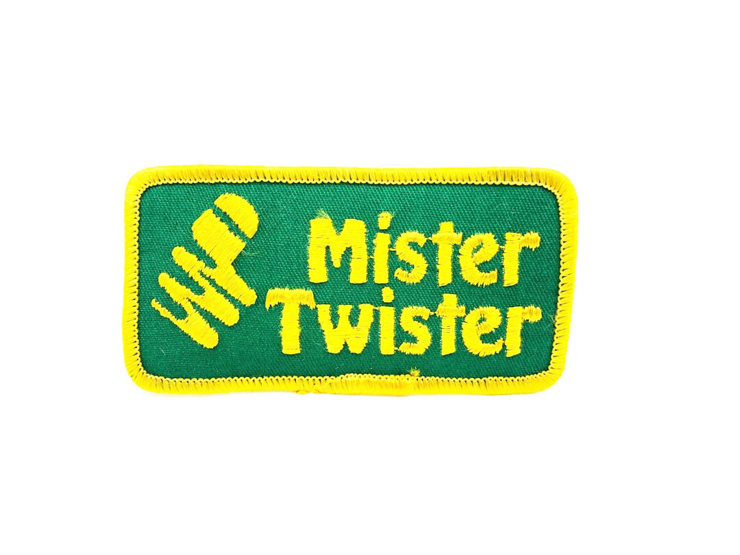 Mister Twister Vintage Fishing Patch