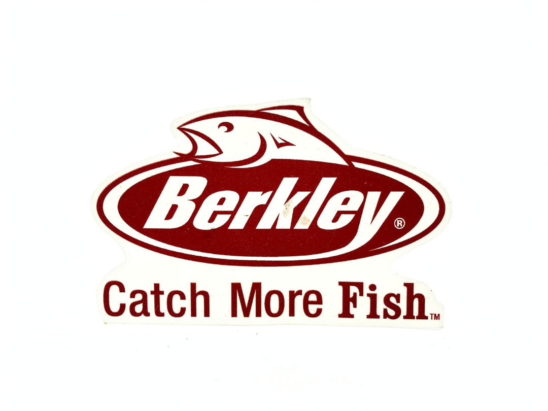 Berkley Catch More Fish Vintage Fishing Sticker