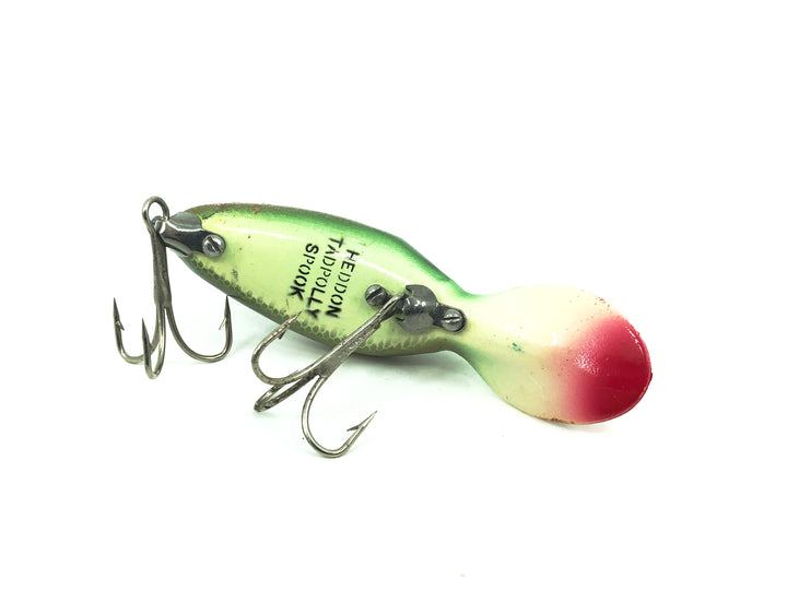 Heddon Tadpolly Spook, LD Light Green Scale Color