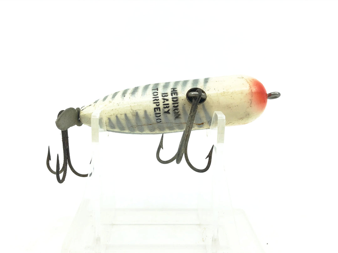 Heddon Baby Torpedo, XRW White Shore Minnow Color