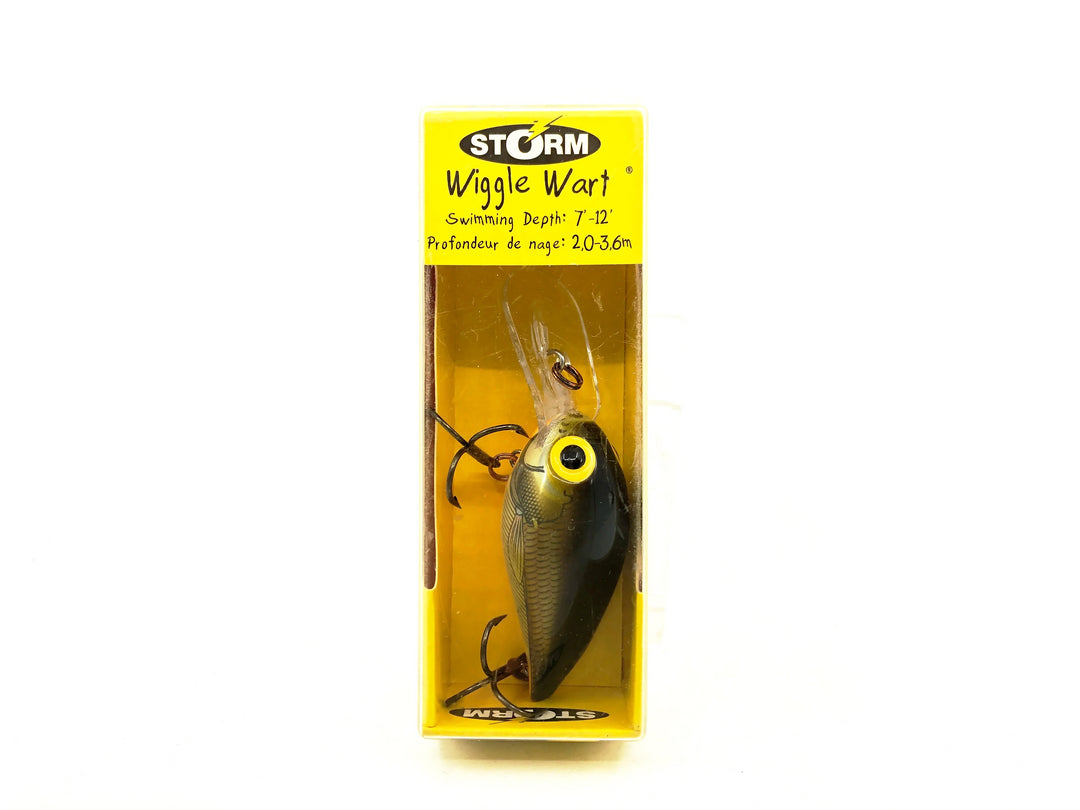 Storm Wiggle Wart WW05, #391 Gold Shiner Color in Box