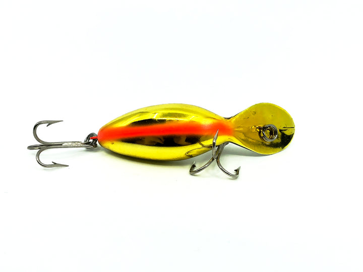 Heddon Tadpolly, MGRS Metallic Gold Red Spine Color