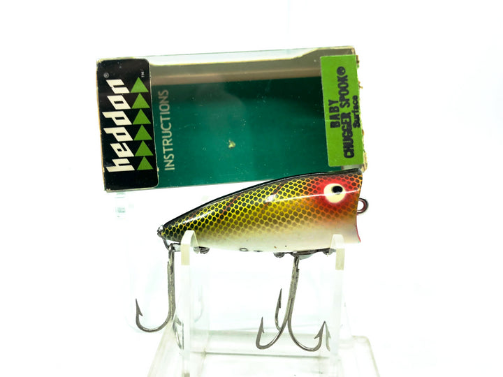 Heddon Baby Chugger Spook 9520, L Perch Color w/Box