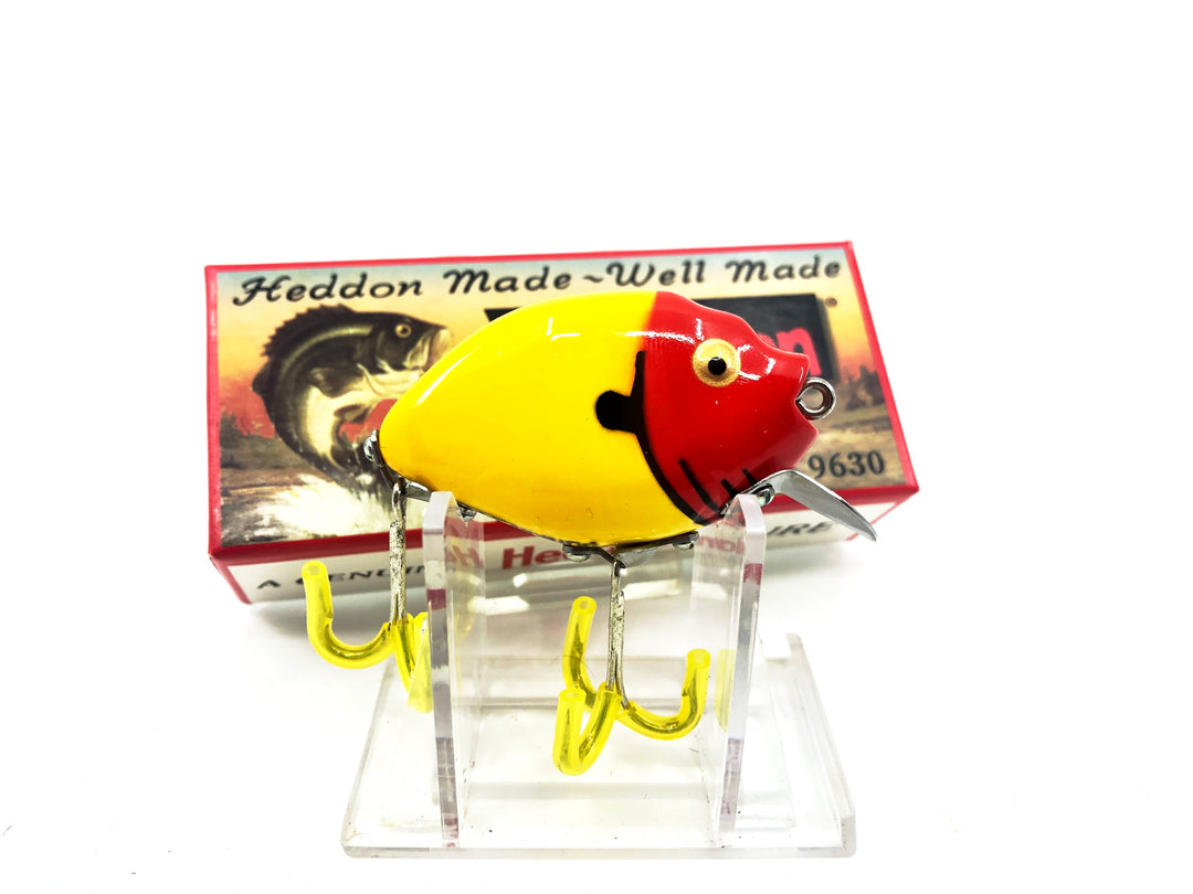 Heddon 9630 Punkinseed X9630YRH Yellow/Red Head Color New in Box