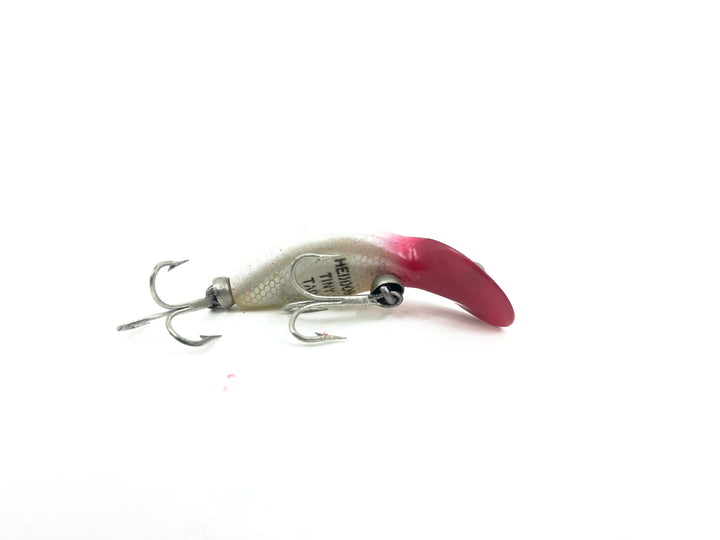 Heddon Tadpolly Tiny Tad, RH Red Head/White Body Color - Gold Eyes