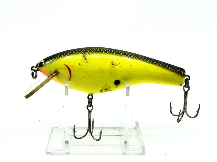 Bagley Balsa B BB4-09, Black on Chartreuse Color