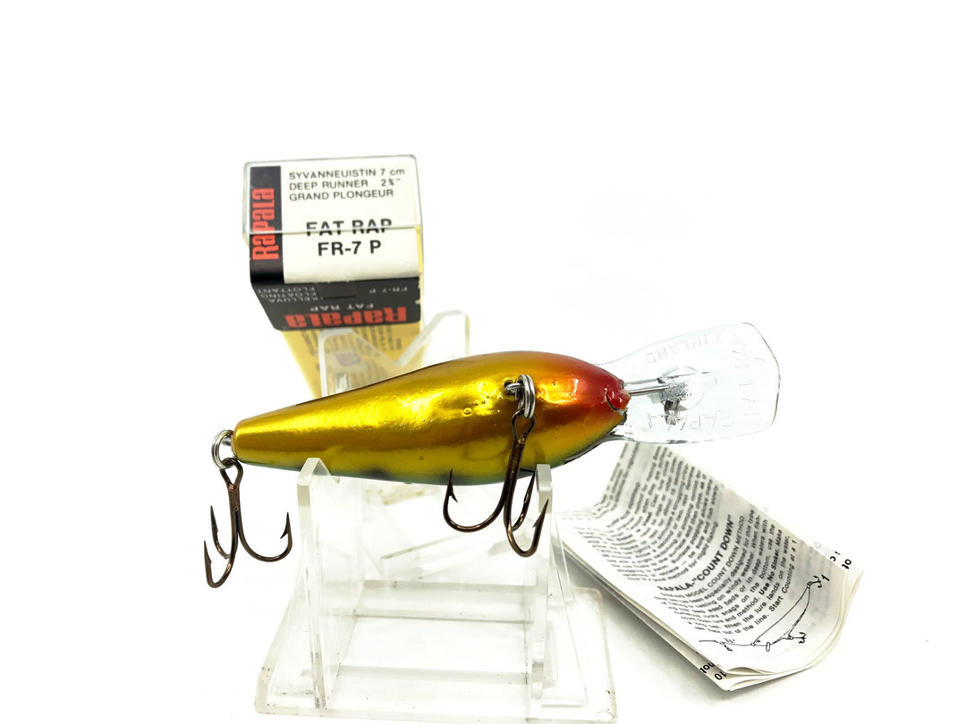 Rapala Fat Rap FR-7, P Perch Color with Box