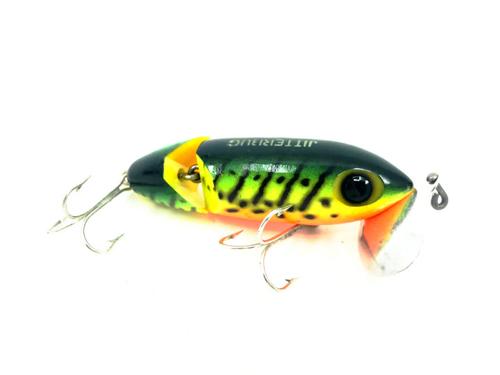 Arbogast Jointed Jitterbug, Firetiger Color