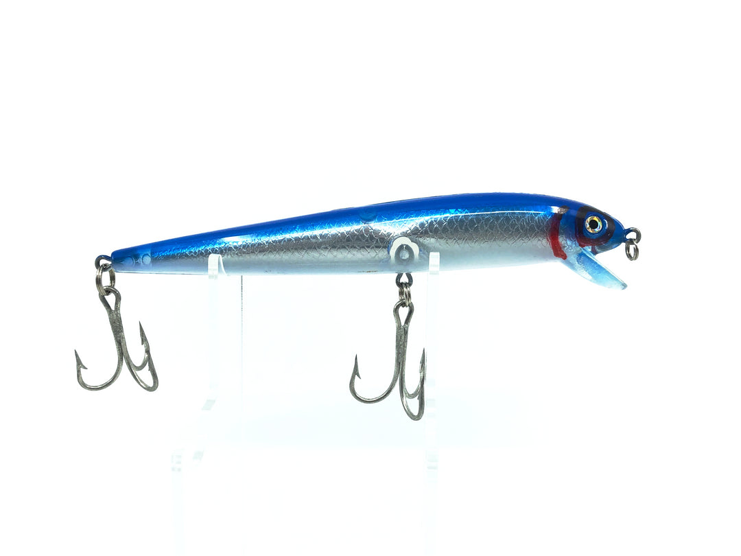 Gag's Grabbers Mambo Minnow, Blue/Silver Holographic Color