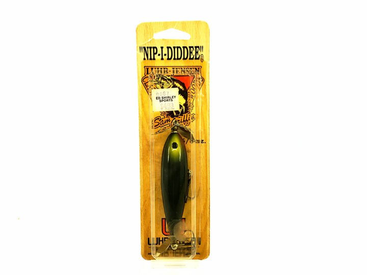 Luhr-Jensen South Bend NIP-I-DIDDEE, #09 Black Color on Card