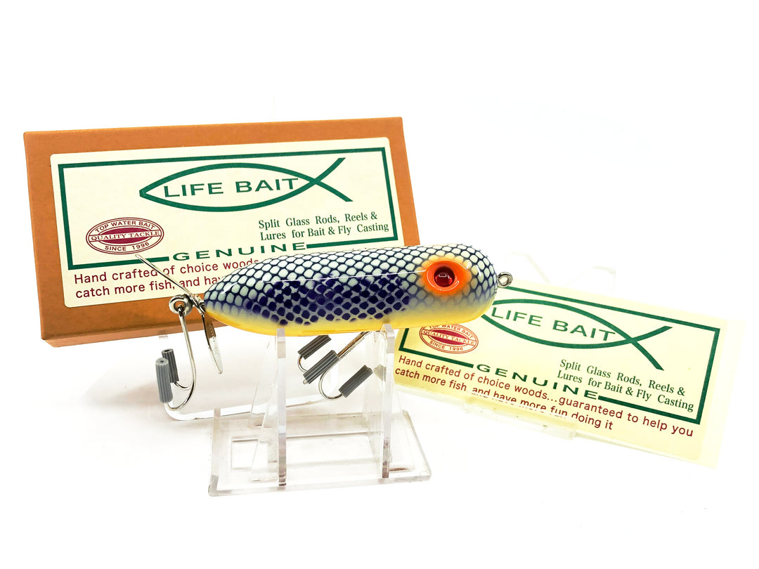 Life Bait Torpedo, Purple Snake Color with Box and Sticker