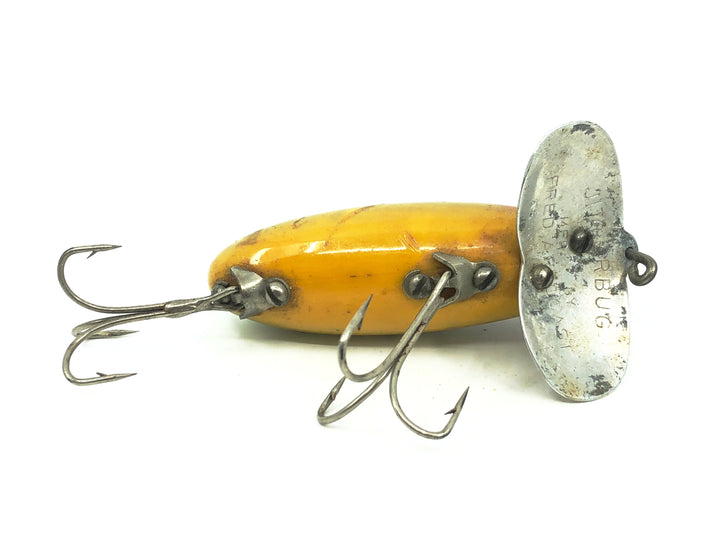 Arbogast Jitterbug 5/8oz, Perch Color, Vintage Bugged-Eyed Model