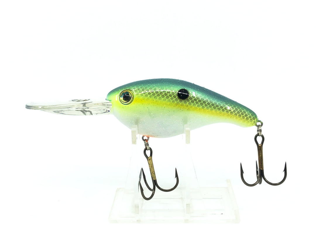 Strike King 6XD Hard Knock Crankbaits, #538 Chartreuse Sexy Shad Color