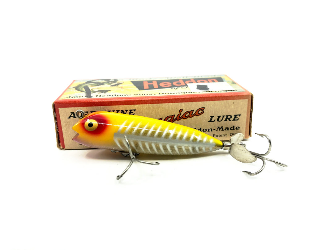 Heddon Spinning Darting Zara S9210, XRY Yellow Shore Minnow Color w/ Box & Insert