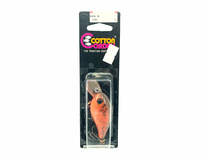 Cotton Cordell 7800 Big-O, 7899 Natural Crawdad Color on Card