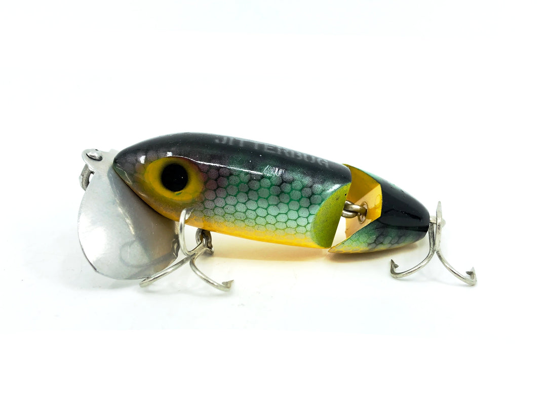 Arbogast Jointed Jitterbug, Perch Color