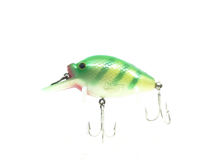 Arbogast Pug-Nose, #64 Green Crayfish Color