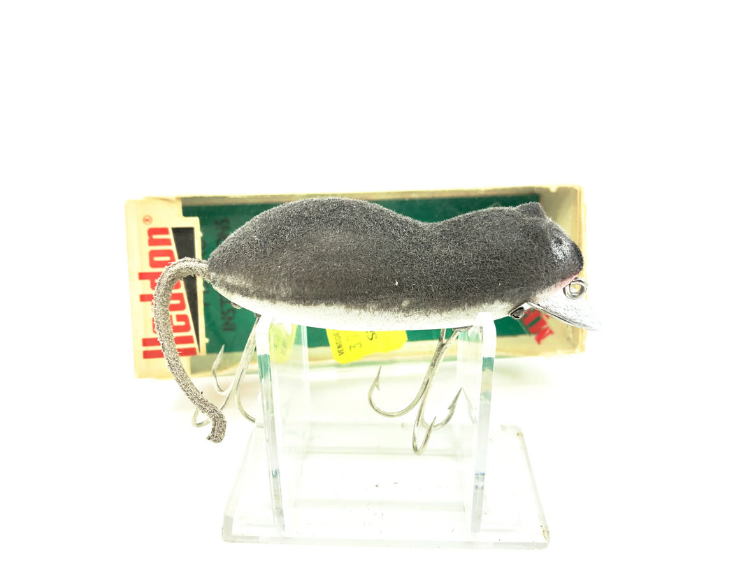 Heddon Meadow Mouse with Box 9800, BLM Black Mouse Color on Card