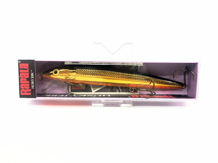 Rapala Husky Jerk HJ-14, G Gold Color with Box