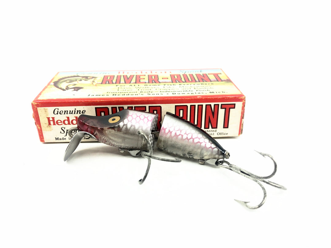 Heddon Jointed River Runt 9330-P, Shiner Color w/Box