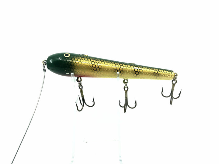 Wooden Musky Topwater Bait, Pike Color